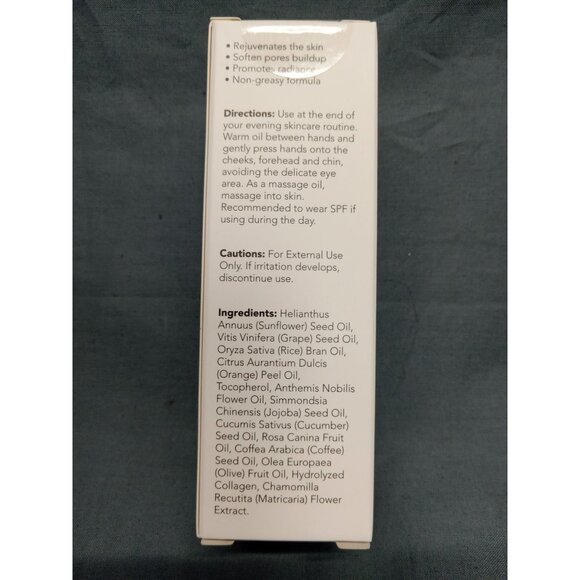 Spa Sciences Glow Facial Oil, Wrinkle Minimizer Skin Smoother 30mL NEW IN BOX! - Picture 2 of 10